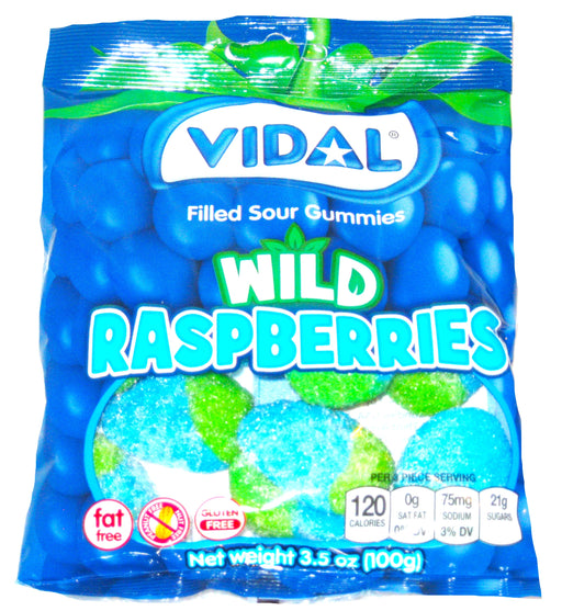 Vidal Sour Wild Blue Raspberries 3.5oz bag