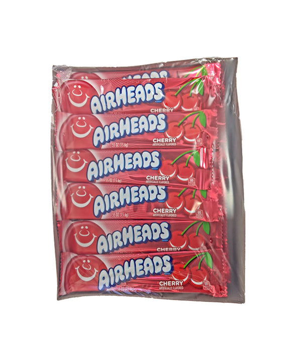 Airheads Cherry .55oz bar or 36ct box
