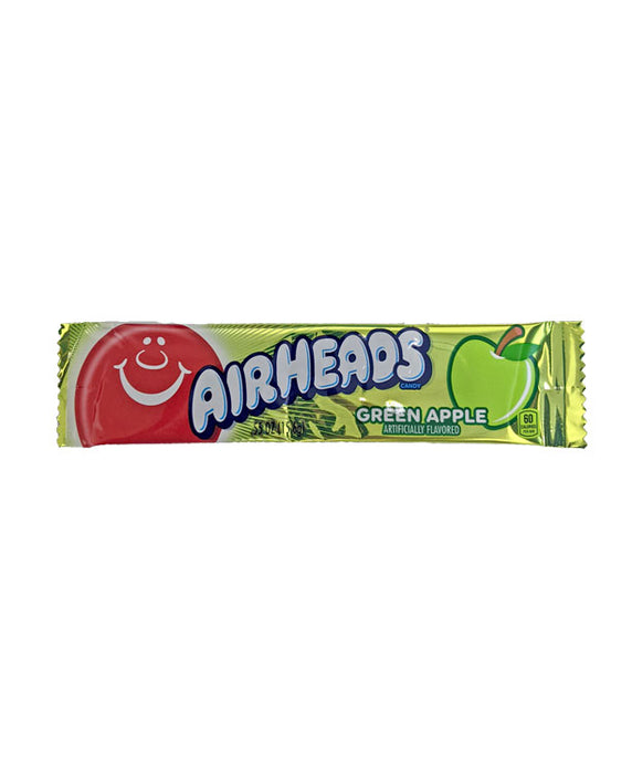 Airheads Green Apple .55oz bar or 36ct box