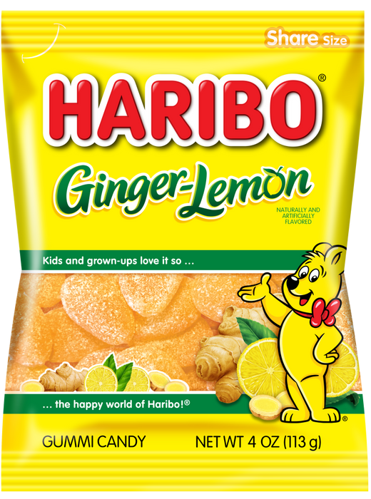 Haribo Ginger Lemon Gummy
