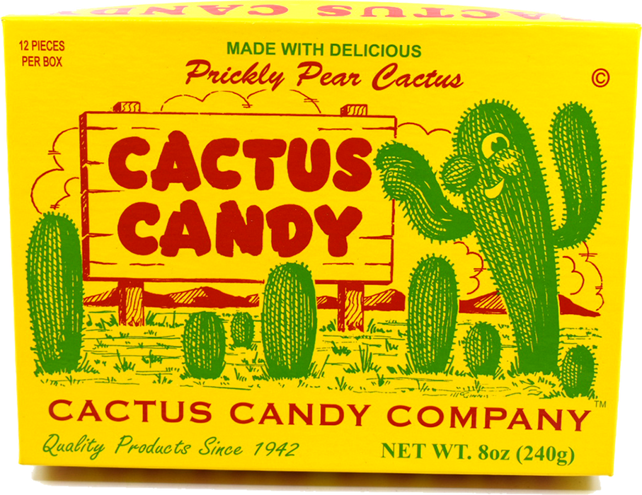 Cactus Candy Prickly Pear Jelly Candies 8oz box Arizona