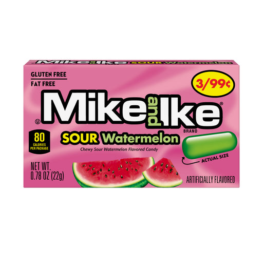 Mike & Ike Sour Watermelon .78oz pack