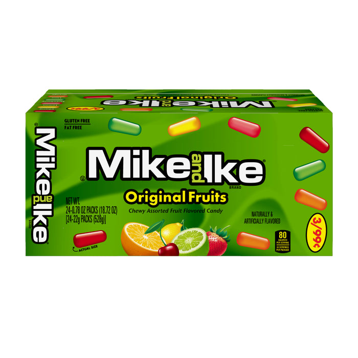 Mike & Ike Original .78oz pack 24ct box