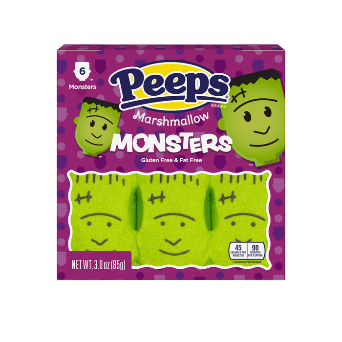 Halloween Marshmallow Peeps Monsters 6pk