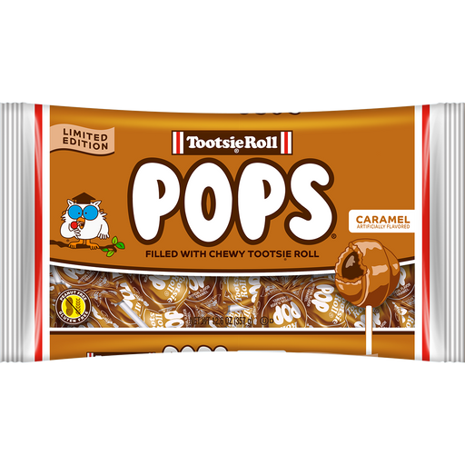 Limited Edition Caramel Tootsie Pops 12.6oz Bag