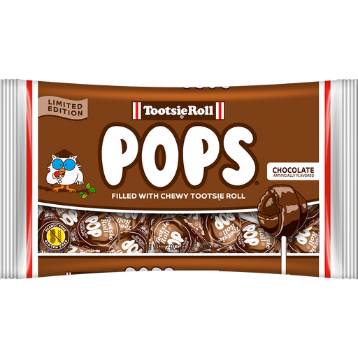 Limited Edition All Chocolate Tootsie Pops 13.2oz Bag