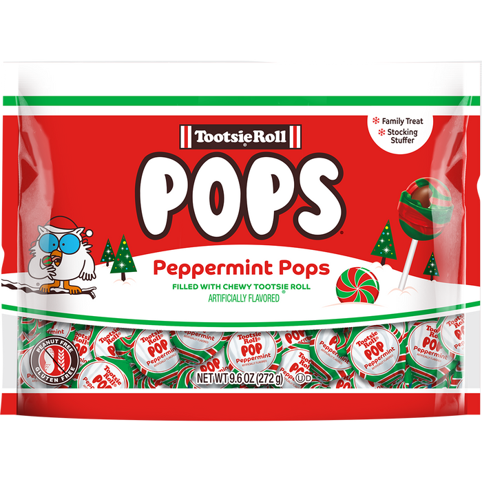 Tootsie Pops Peppermint 9.6oz Bag