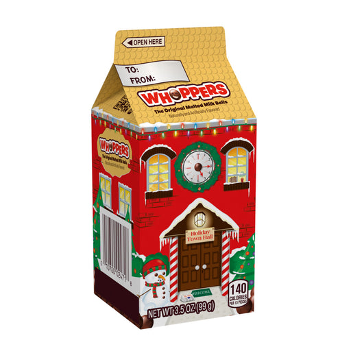 Whoppers! The classic malted milk candy everyone wants to munch on during the holiday season! This malted treat makes for a decadent taste and a satisfying crunch, so grab a carton or two and make this Christmas that much sweeter ;)