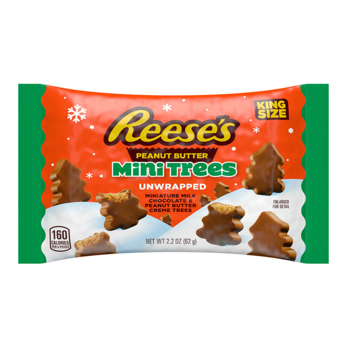 Reeses Mini Trees King Size 2.2oz Pack
