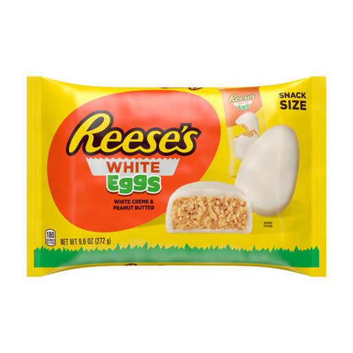 Get ready to hop into Easter with the irresistible Easter Reese's Peanut Butter Eggs! These delicious white creme and peanut butter treats are just what you need in your Easter basket. Perfect for egg hunts and bursting with flavor, Reese's knows what you really want. Reeses, not sorry!