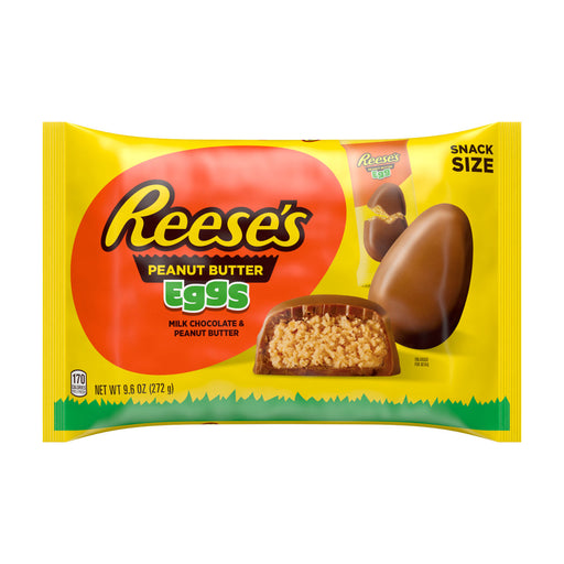 Treat yourself to the ultimate Easter indulgence with our Reese's Peanut Butter Eggs! With a perfect blend of chocolate and creamy peanut butter, these eggs are a must-have for your Easter basket. Plus, they fit perfectly in those eggs for your hunt. Sorry, not sorry for the irresistible temptation!