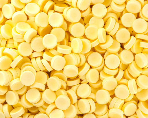 Bulk Yellow Smarties Tablets 1lb Bag