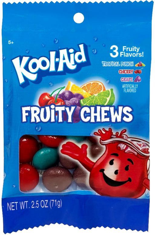Kool Aid Fruity Chews 2.5oz bag or 12ct box — Sweeties Candy of Arizona