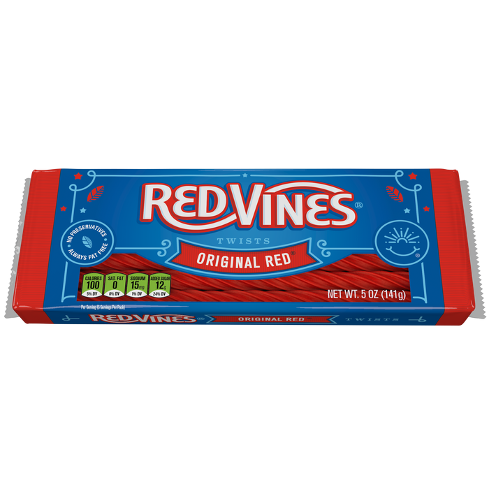 Red Vines Original Red Twists 5oz Tray Pack