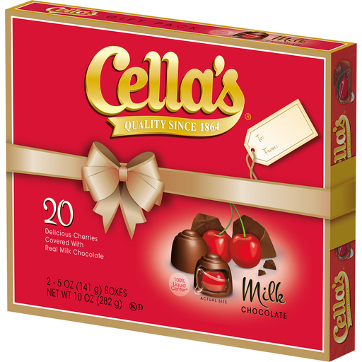 Since 1864, Cella's&nbsp;has been devoted to only one thing - producing the very best quality chocolate covered cherries. Cella's cherries are surrounded by a 100% clear liquid then encased in real milk chocolate. This process creates a confection which is truly special - unlike the competitive chocolate covered cherries on the market!