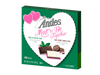 Andes Creme de Menthe Chocolate Mints, the perfect combination of creamy chocolate and refreshing mint in a Valentine themed Gift Box. But Wait, There's More ;) This Delicious Candy comes paired with another that's just " Mint To BE!" Chocolate Cookie Mint Crunch Thins! Now that's a Sweet Valentine's Day Gift!