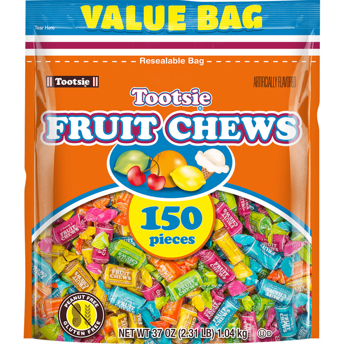 Tootsie Fruit Rolls 37oz Bag 150ct