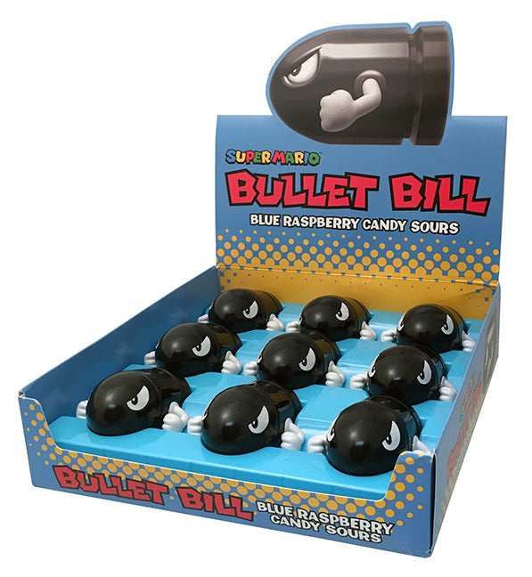 Nintendo Super Mario Bullet Bill Filled Tin 12ct box