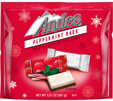 Andes Peppermint Bark 9.21oz Bag