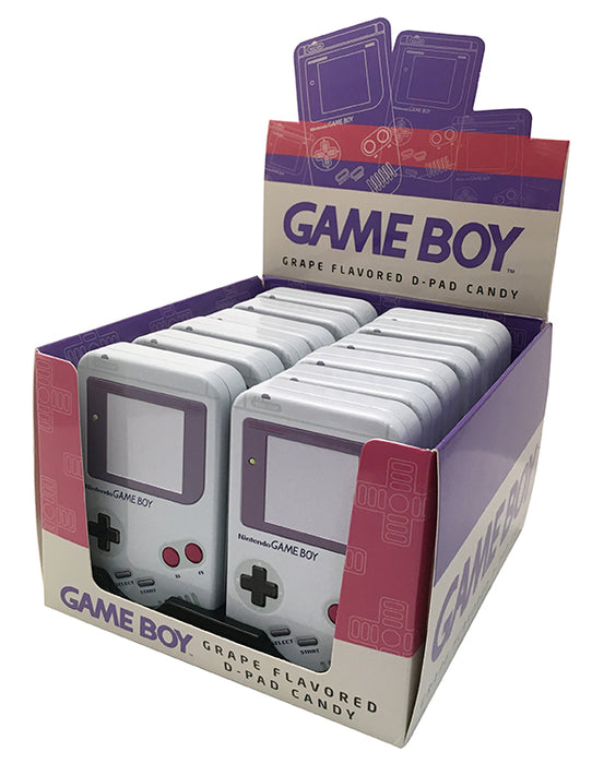 Nintendo Game Boy Candy Filled Metal Tin 12ct Box