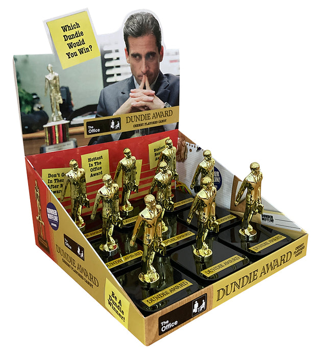 The Office Dundie Award Cherry 3D candy Filled Tin 9ct box