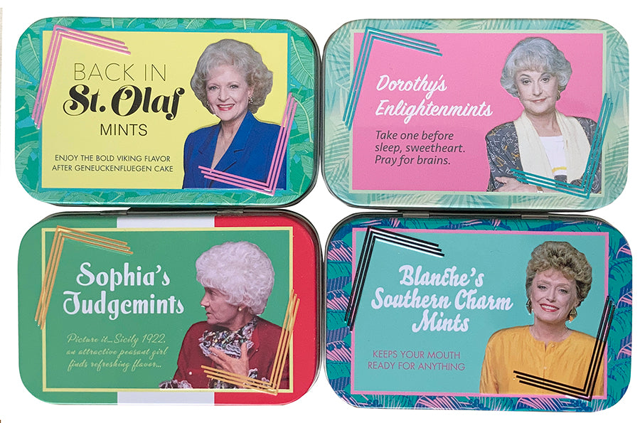 Golden Girls Mints 1.5oz Tin or 18ct Box