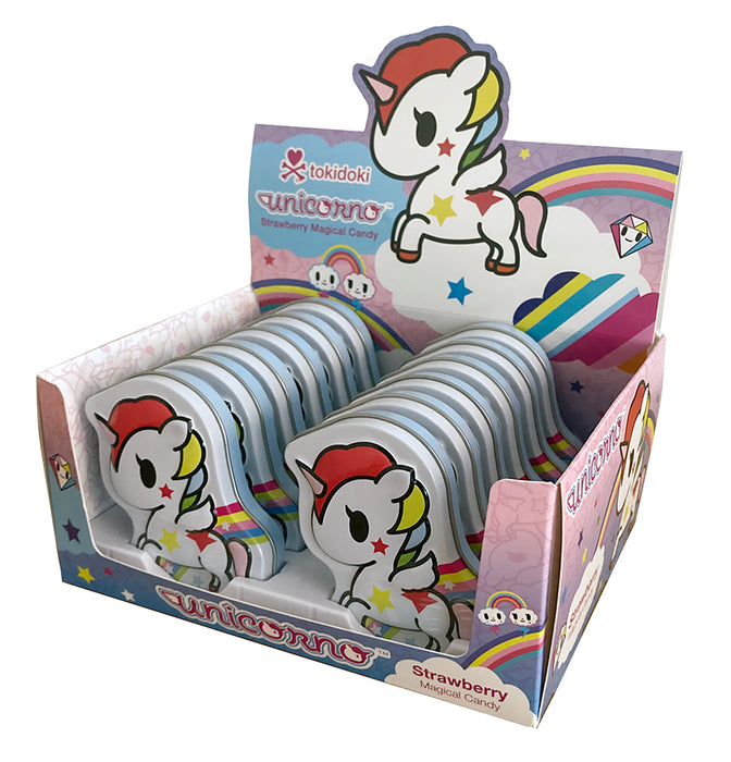 Unicorno Strawberry Candy 1.2oz Tin or 12ct Box