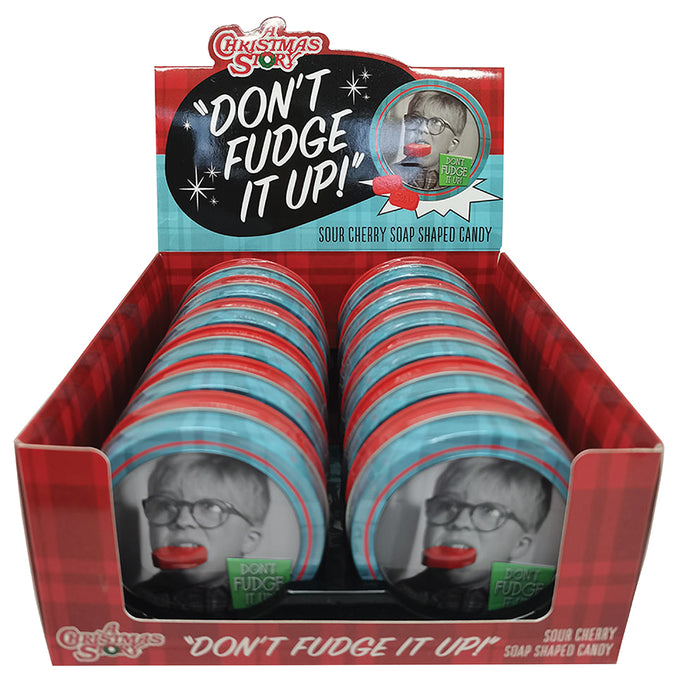 Christmas Story Don't Fudge it Up 1.2oz tin or 12ct Box