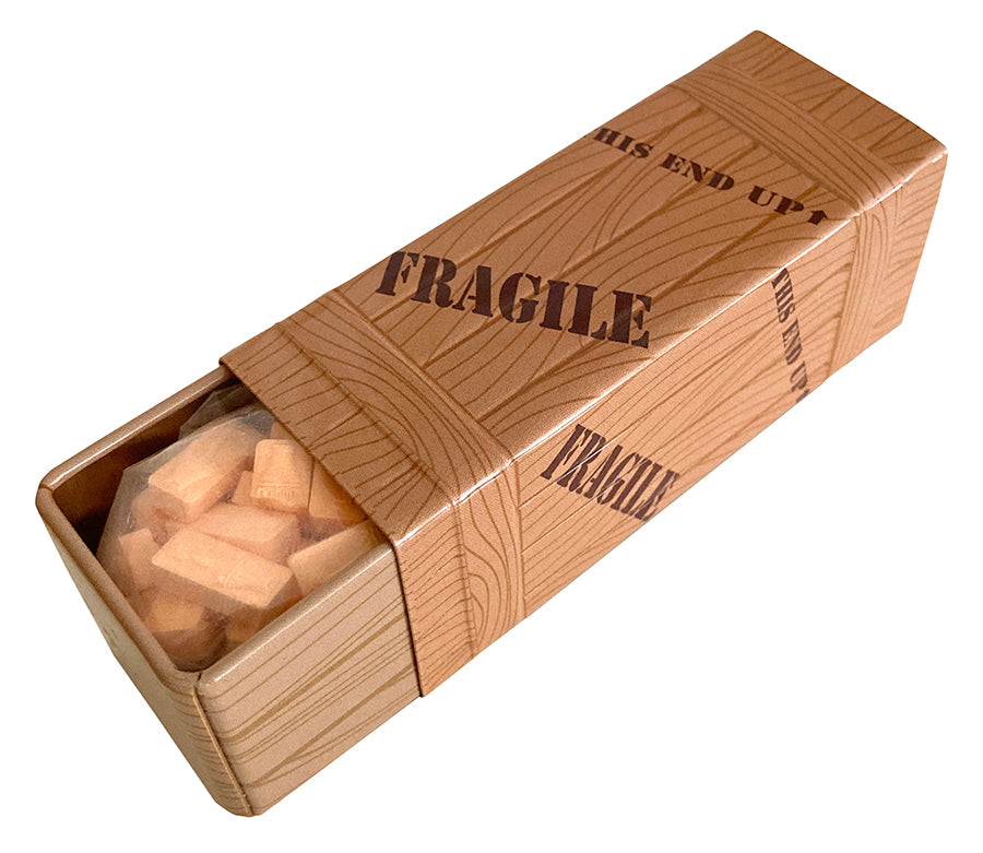 LIMITED outlet *Fra-gee-lay* 10 Ft. Holiday 2022 Cable (Real Wood Box, Wood-burned by hand!)