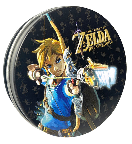 Legend Of Zelda Breath of The Wild Blue Raspberry Sour 3D Candies in a collectable Metal Tin