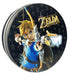 Legend Of Zelda Breath of The Wild Blue Raspberry Sour 3D Candies in a collectable Metal Tin