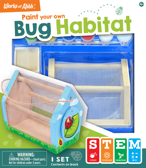 Wooden Paint Your Own Bug Habitat