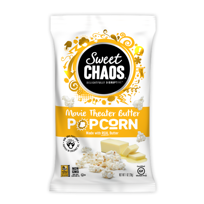 Sweet Chaos Popcorn 1oz Movie Theater Butter