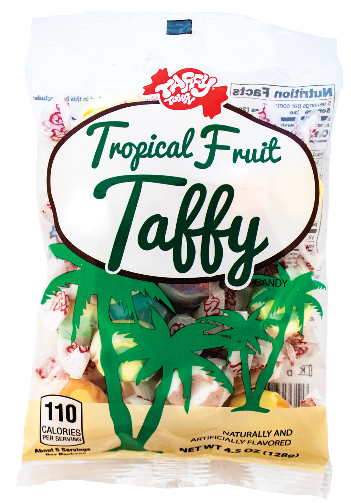 Taffy Town Salt Water Taffy Tropical 4.5oz bag — Sweeties Candy of Arizona