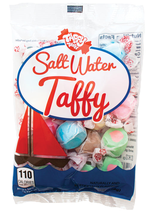 Salt Water Taffy Assorted Mix 4.5oz bag