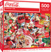 Christmas Coca Cola 500pc Puzzle Set