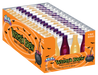 4 pack bottles in an 18ct Box - Experience a wickedly delicious treat with our Nik L Nip Wax Bottle Witches Brew! This limited edition Halloween treat features a perfect blend of tangy orange and black raspberry flavors. Available in a convenient 4-pack or a larger 18-count box. (Warning: may cause spells of happiness!)