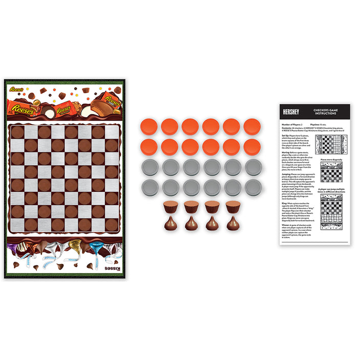 Hershey Checkers Game Set