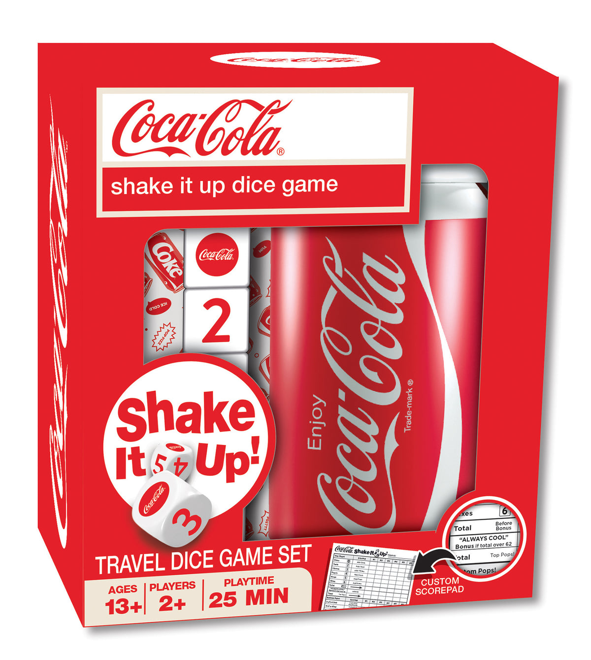 Coca Cola Shake It Up Dice Game — Sweeties Candy of Arizona