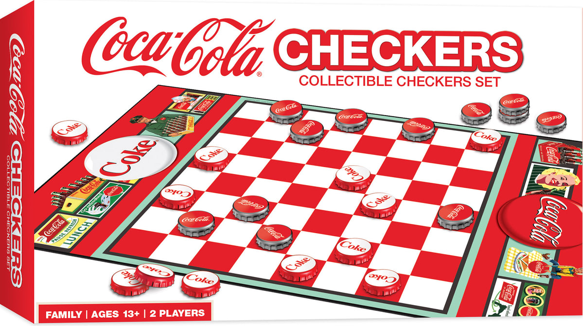 Coca Cola Checkers Game