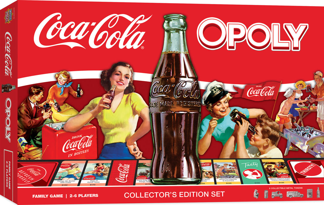 Coca Cola Opoly Collectors Edition Game Set