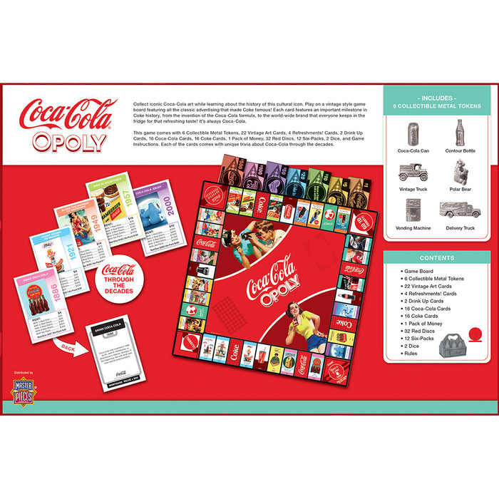 Coca Cola Opoly Collectors Edition Game Set