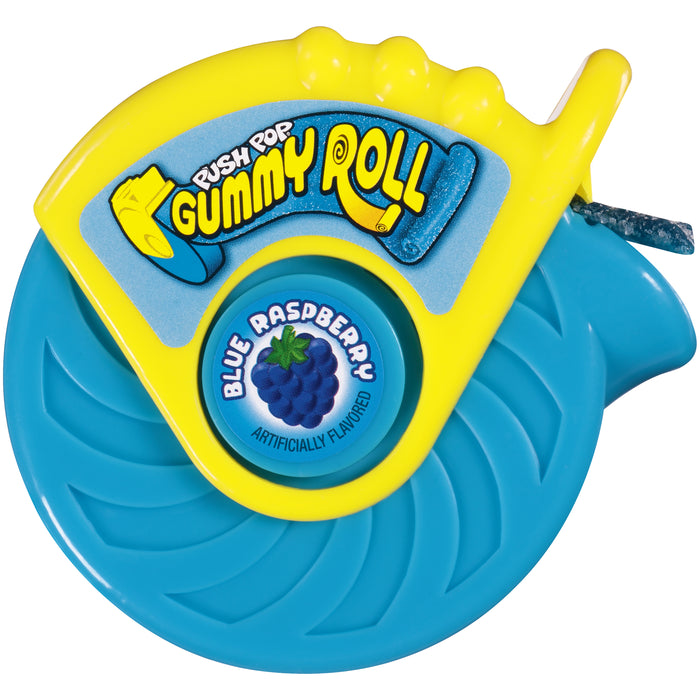 Push Pop Gummy Roll 1.4oz Pack Blue Raspberry