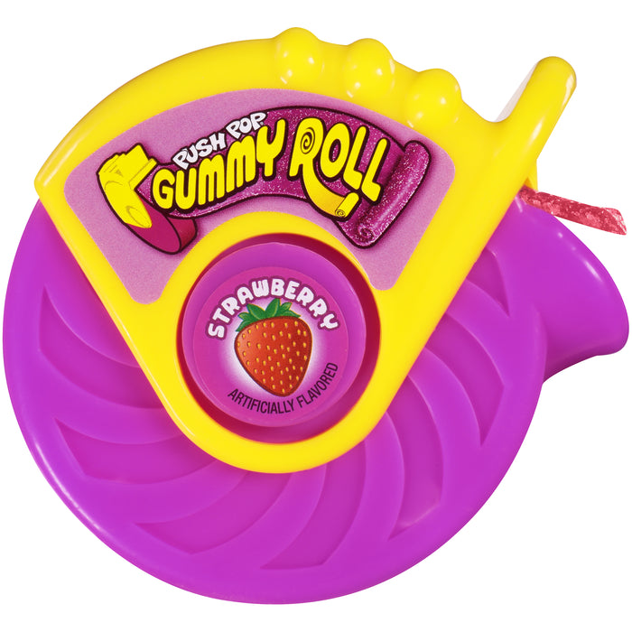 Push Pop Gummy Roll 1.4oz Pack Strawberry