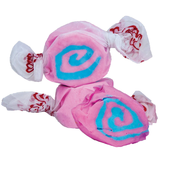 Salt Water Taffy Cotton Candy Pink & Blue Swirl
