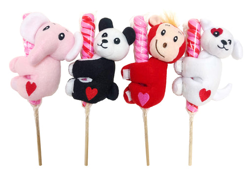 Valentine Plush and Lollipop 1.76oz