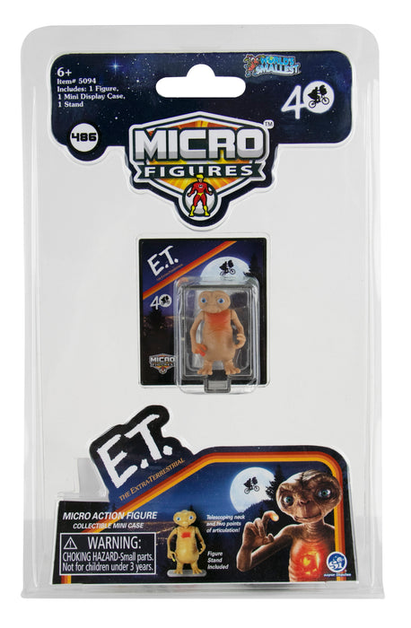 Worlds Smallest Micro Figures E.T The Extra Terestrial
