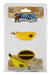 Banana-shaped game packaging for Bananagrams with 'World's Smallest' branding on a white background.