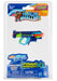 Nerf Super Maker Power Drench XL toy blaster in its original retail blister packaging, featuring a blue, green, and orange toy gun with a clear plastic case.