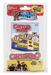 World's Smallest Guess Who? toy set in its original blister packaging, featuring a blue and yellow board game with character graphics and branding.